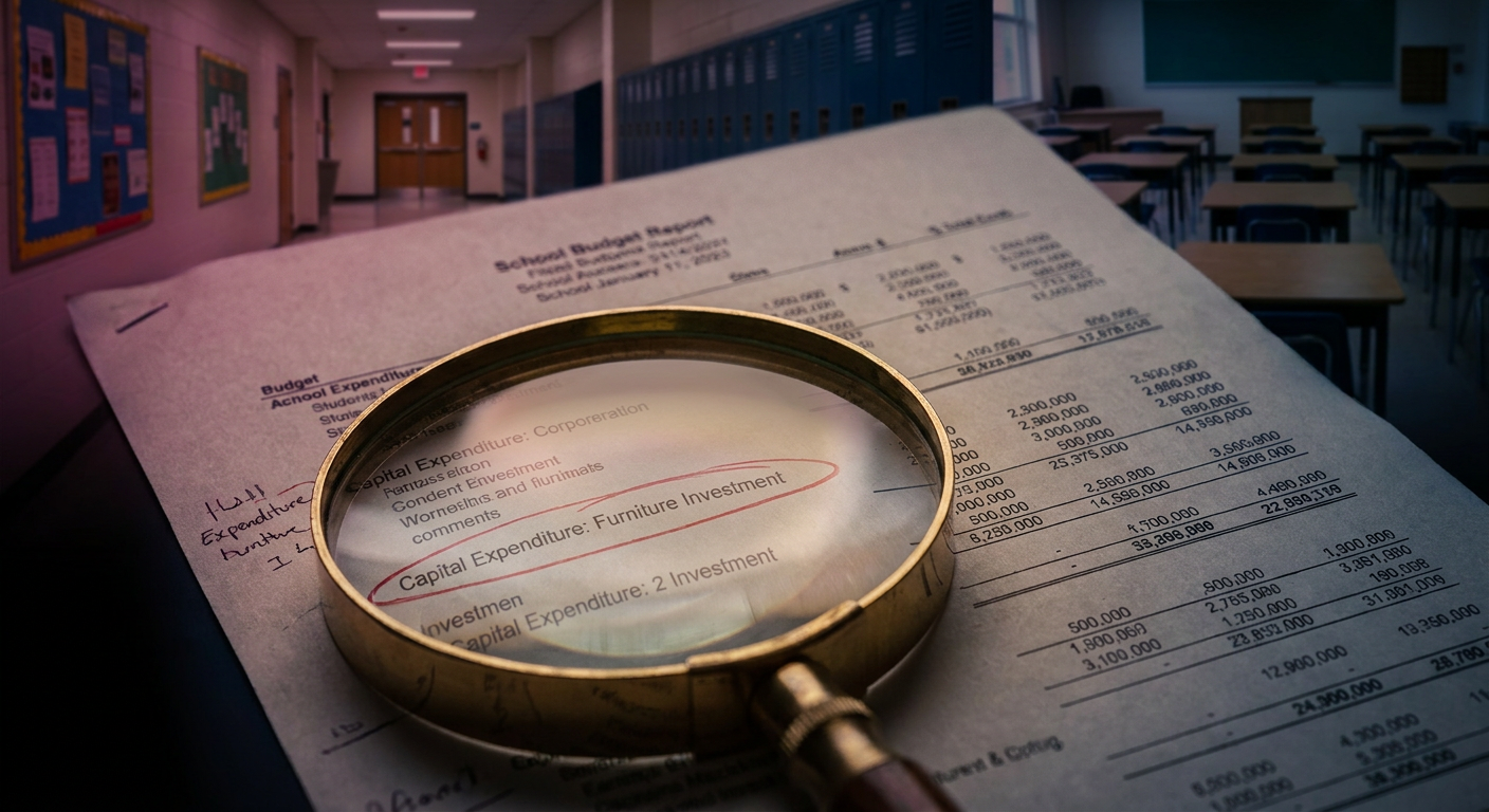School budget analysis - strategic investment in compliant furniture