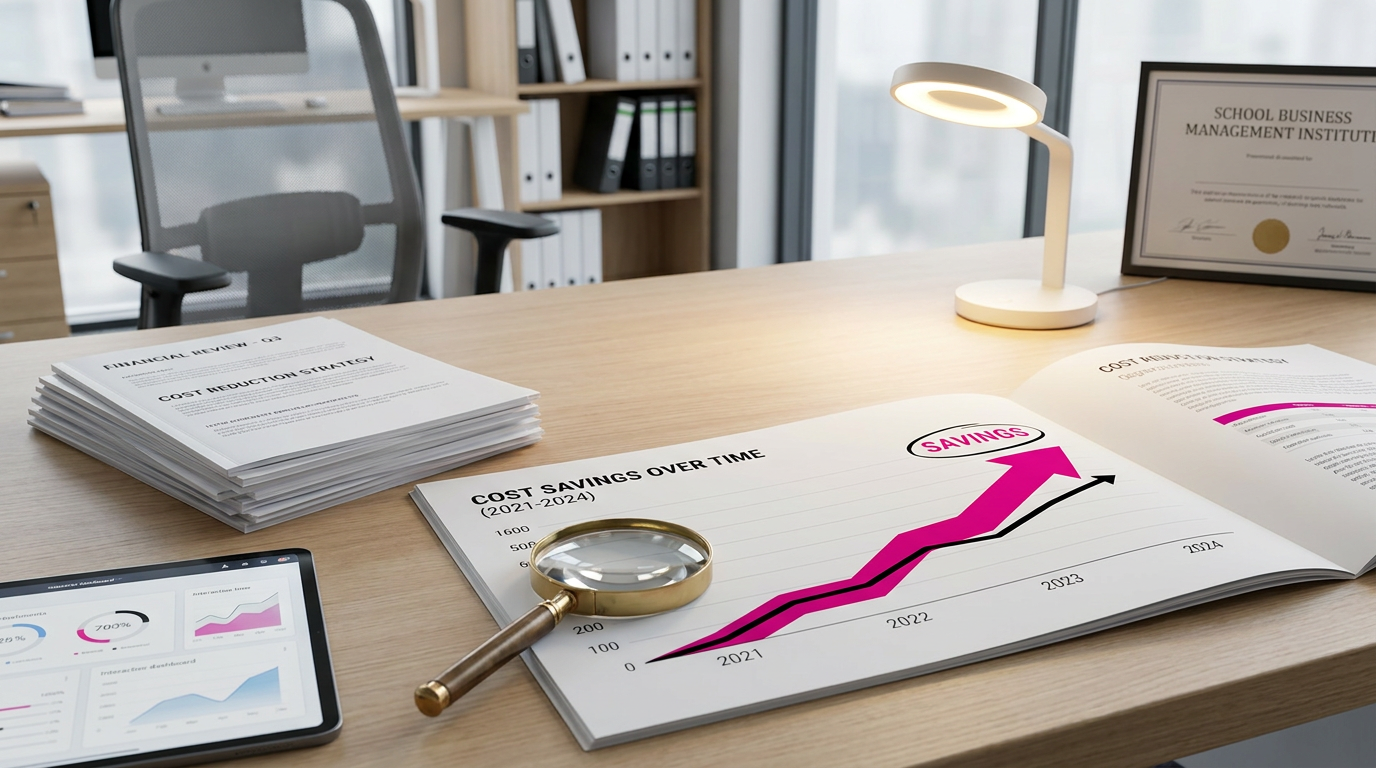 Making business case - demonstrating school budget savings and ROI