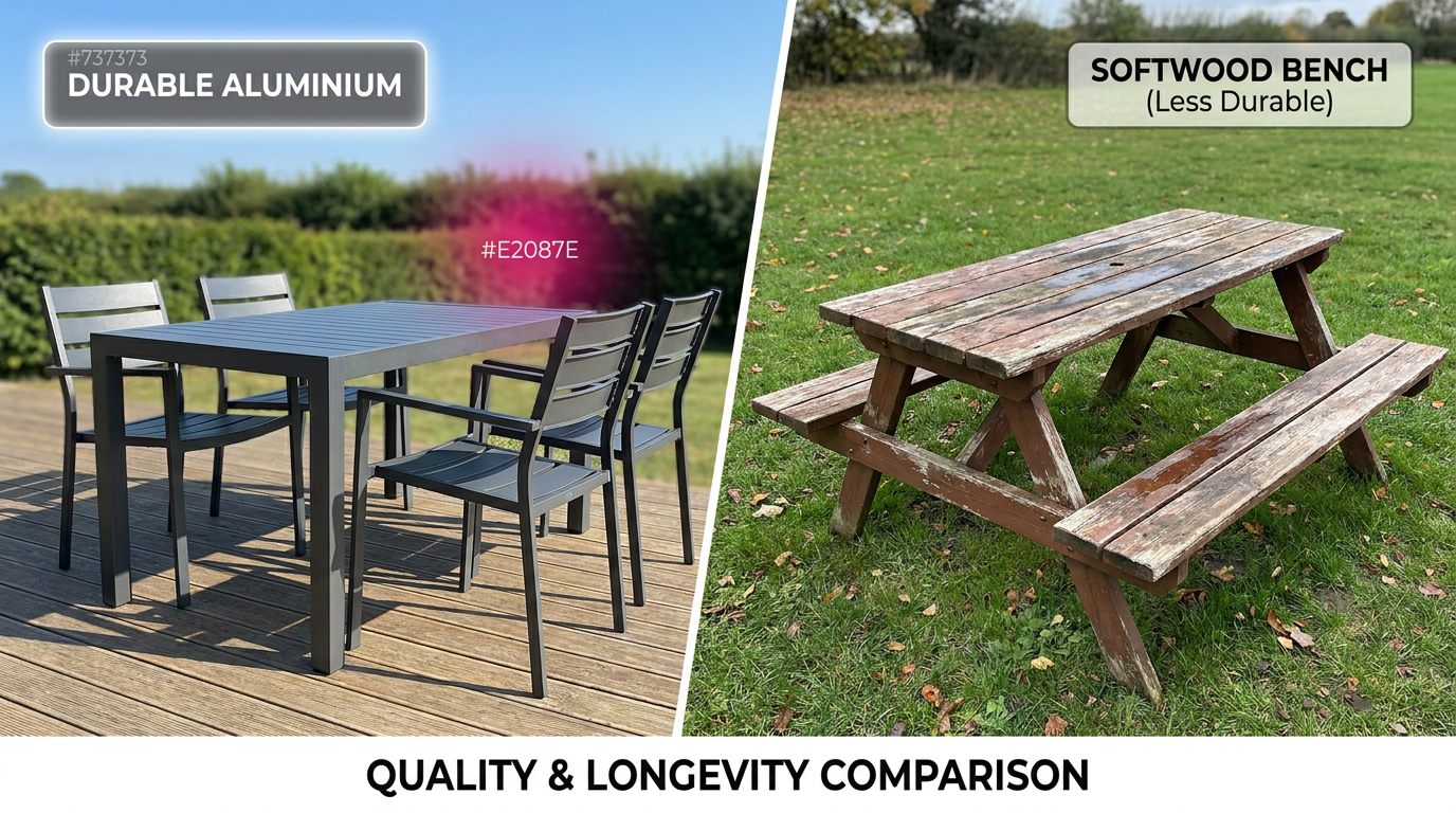 Durable commercial outdoor furniture comparison
