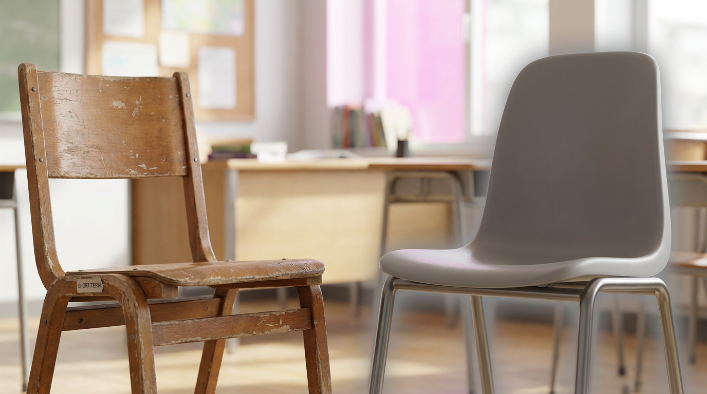 Whole-life value vs. upfront price in school furniture