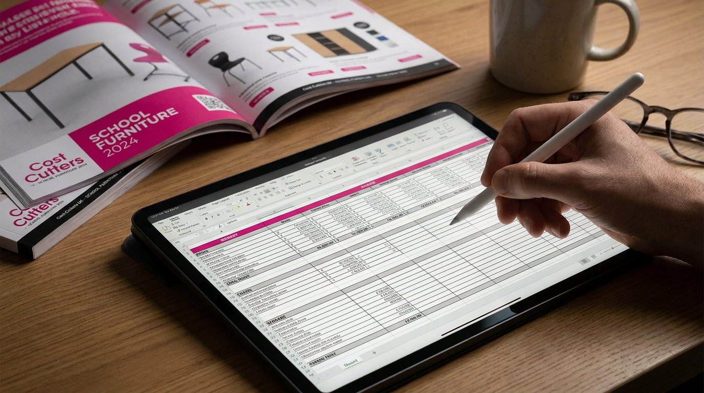School furniture budget management - analysing whole-life costs