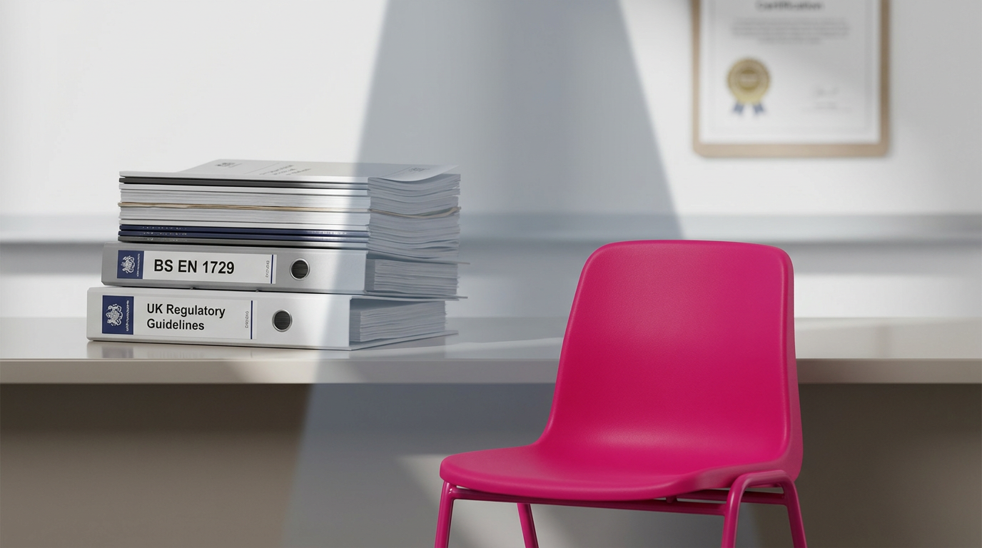 UK school furniture regulations - BS EN 1729 compliance