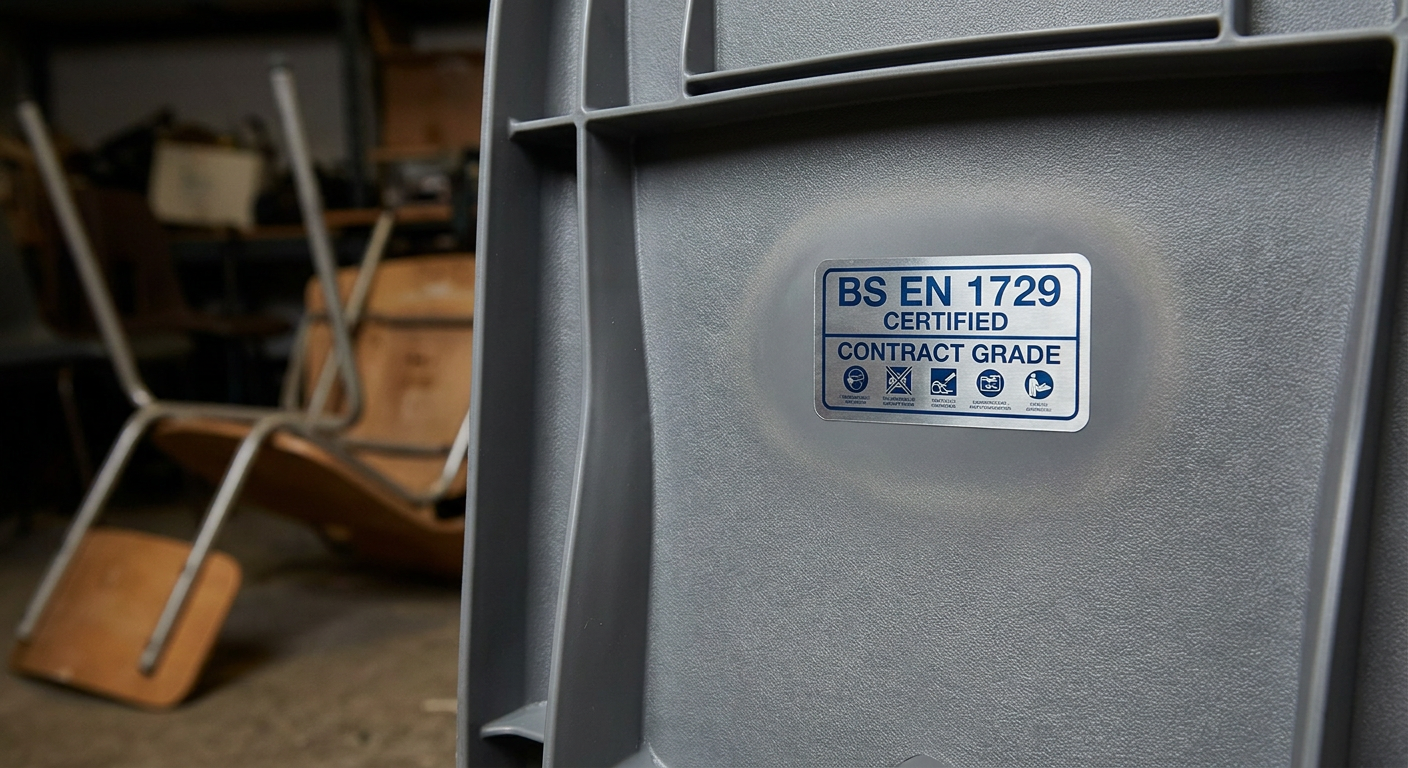 BS EN 1729 compliant school library furniture - safety standard