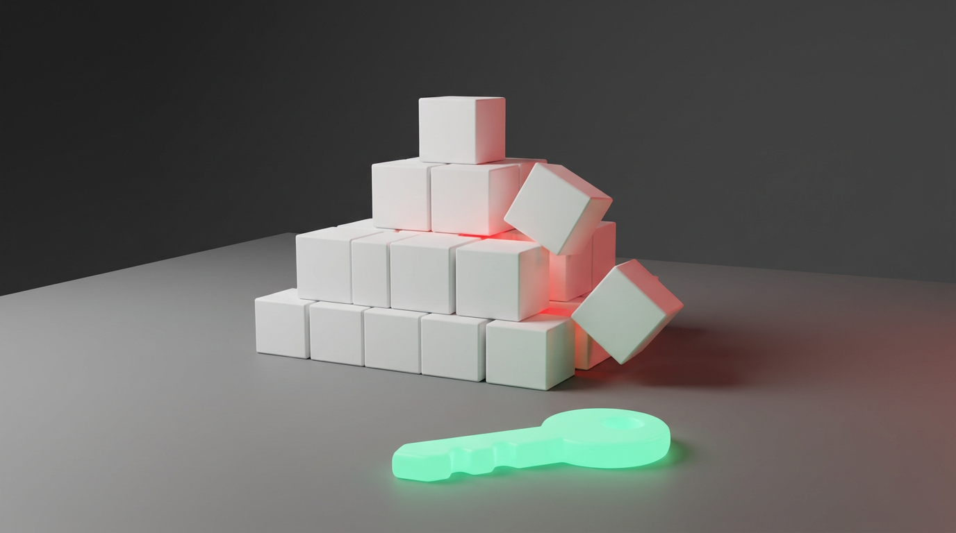 AI implementation pitfalls, falling blocks, and solution key