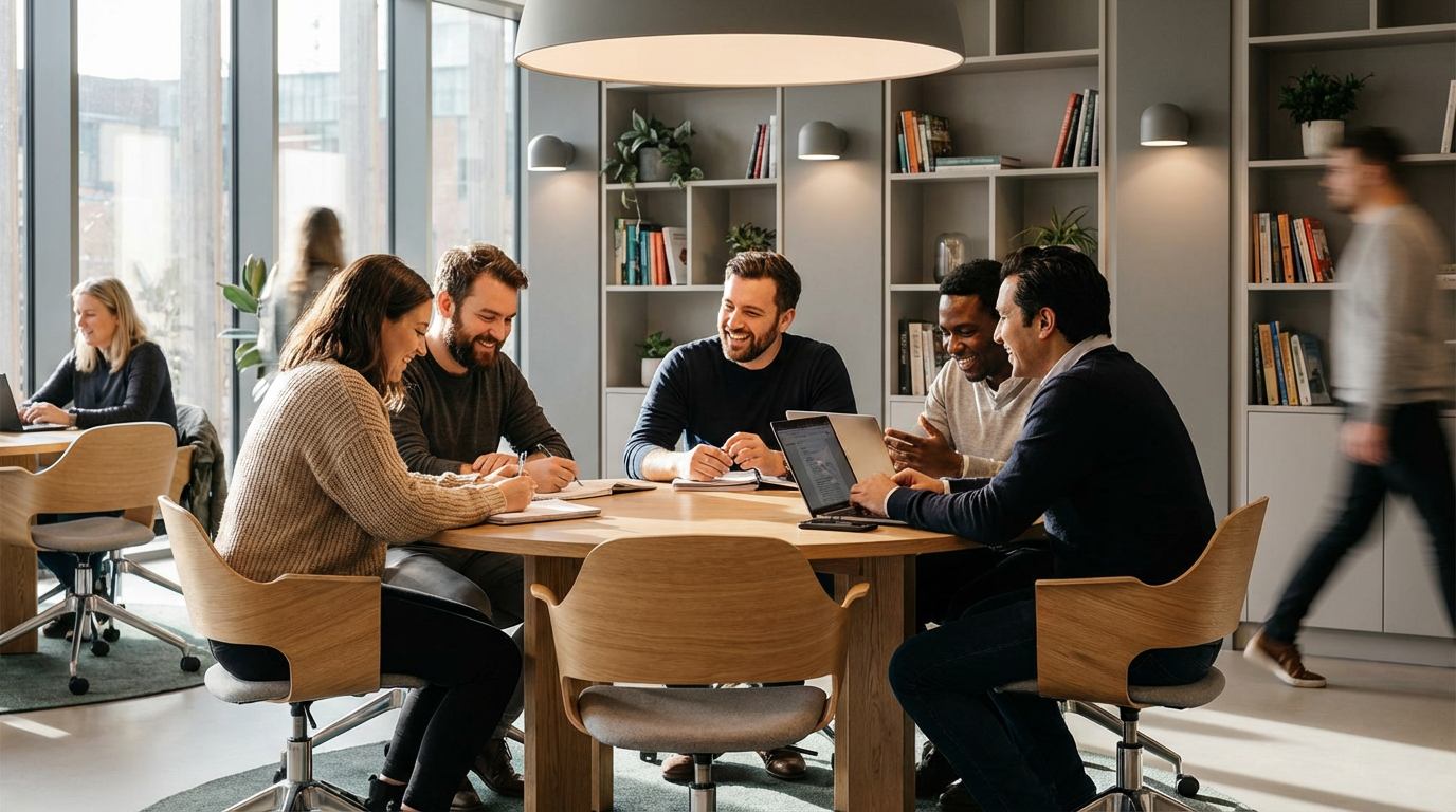 Effective space planning – collaborative office or school environment