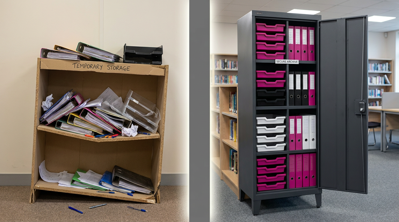 Cheap versus professional commercial storage comparison