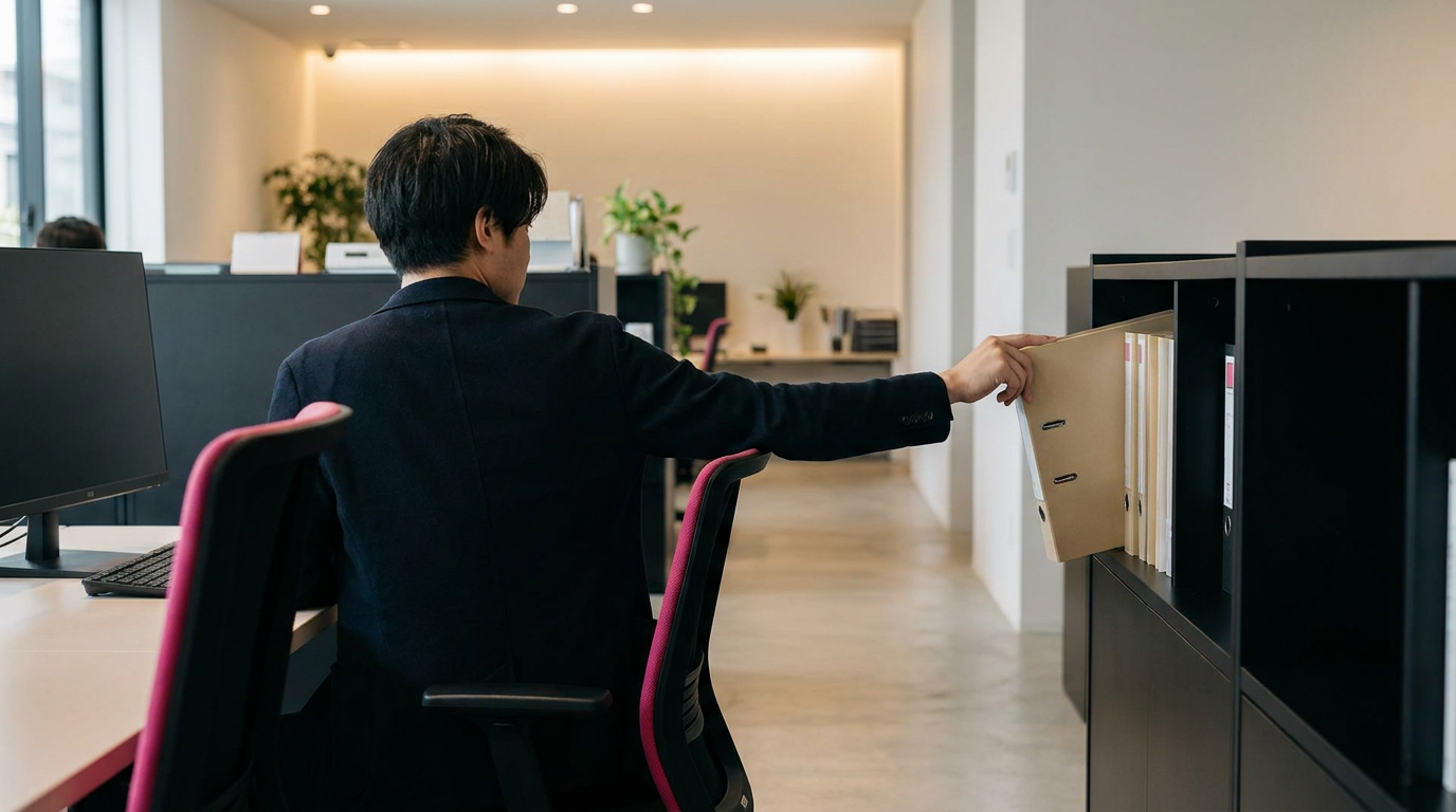 Organised workplace leading to improved efficiency and safety