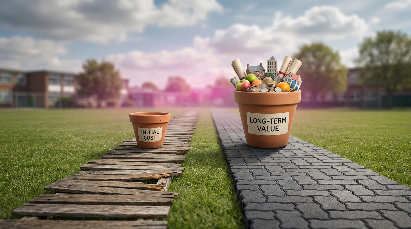 Total Cost of Ownership for outdoor school furniture investment