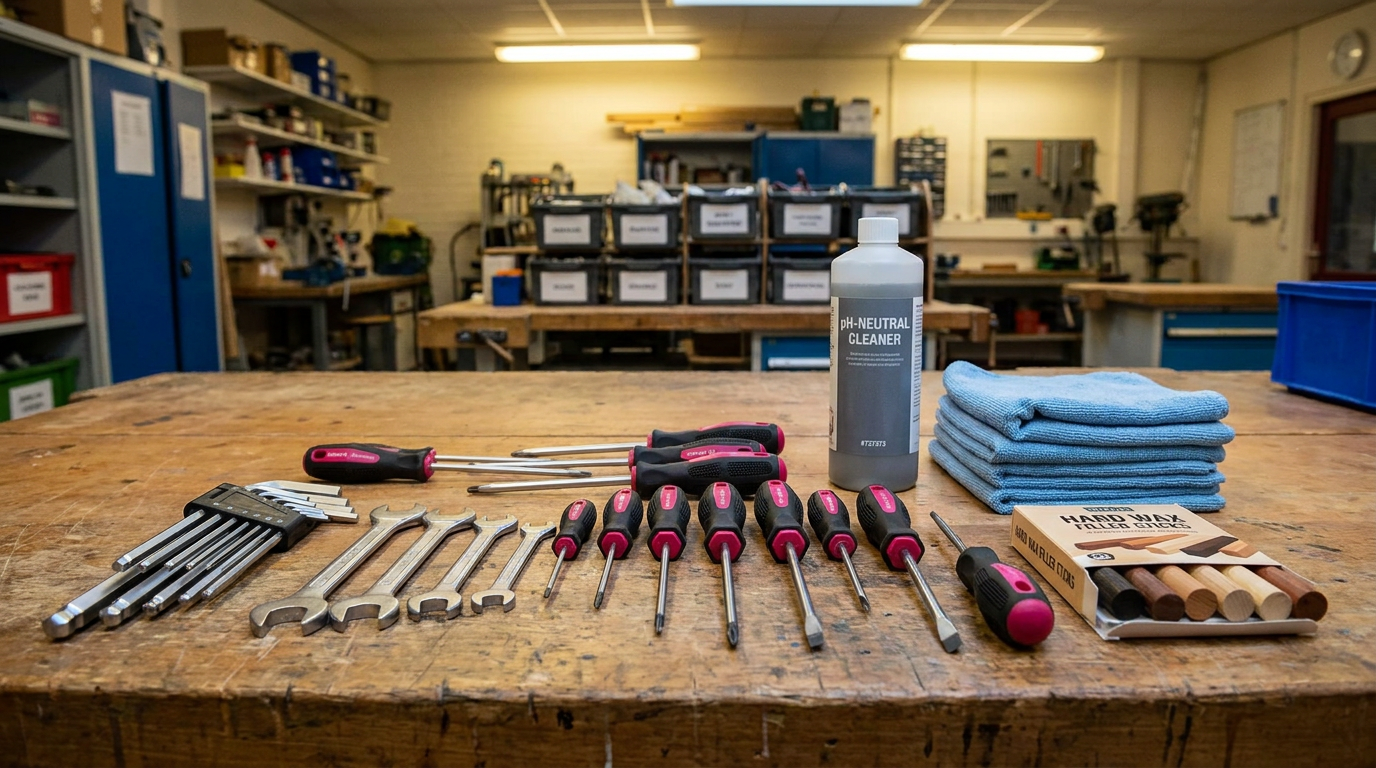 School table maintenance toolkit - essential tools for UK classroom furniture repair