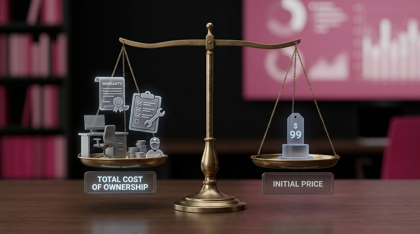 Total Cost of Ownership versus initial price in school budgeting