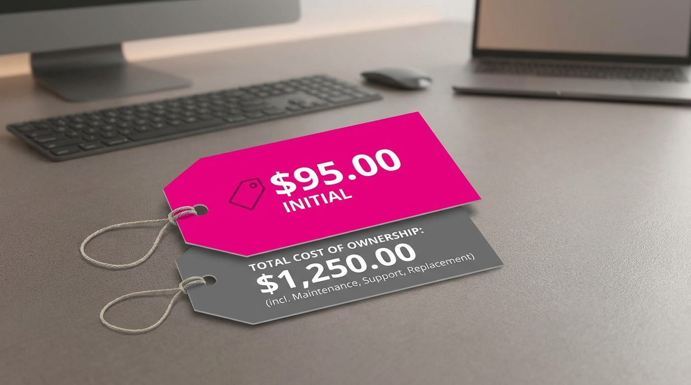 Total Cost of Ownership vs Initial Price - office furniture