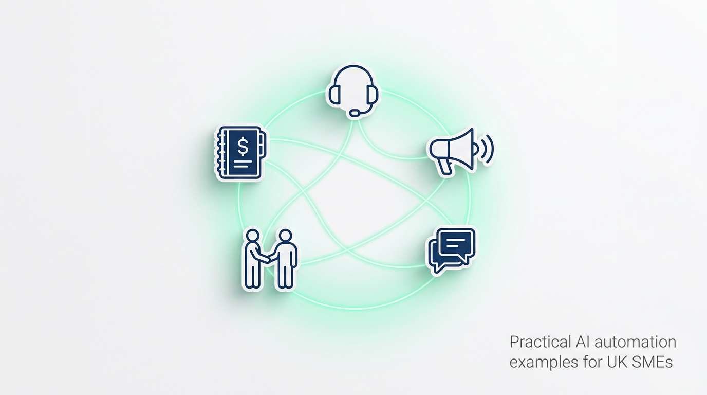 Practical AI automation examples for UK SMEs