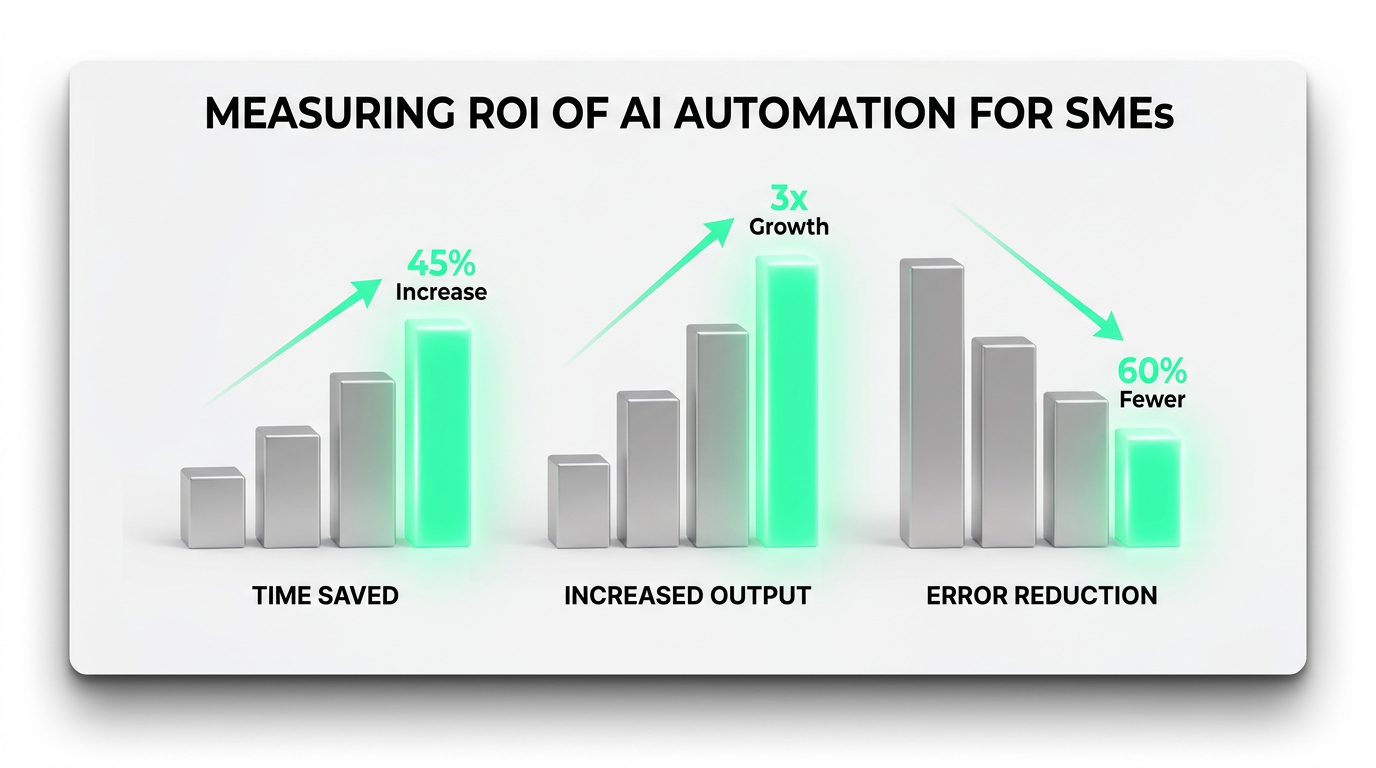 Measuring ROI of AI automation for SMEs