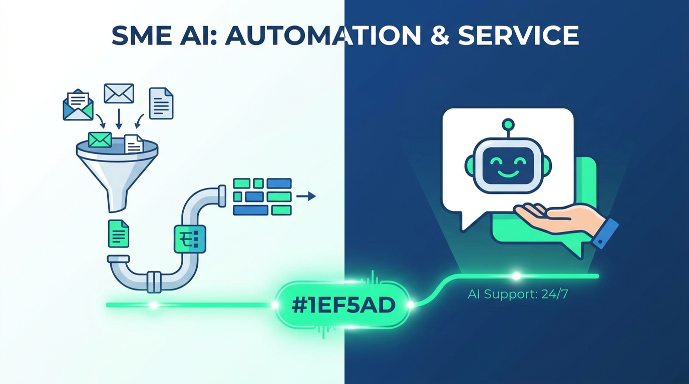 AI use cases for small business - automation and customer service examples