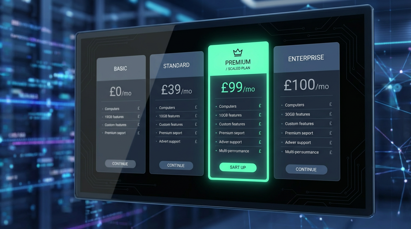 Direct AI social media tool costs - tiered pricing model