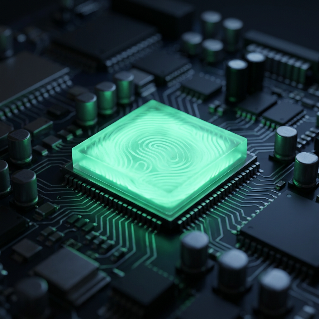 AI content issues - Glowing circuit board showing human touch