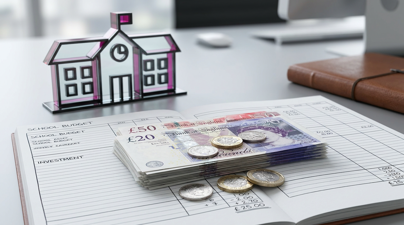 Funding for school furniture UK - budget allocation and savings