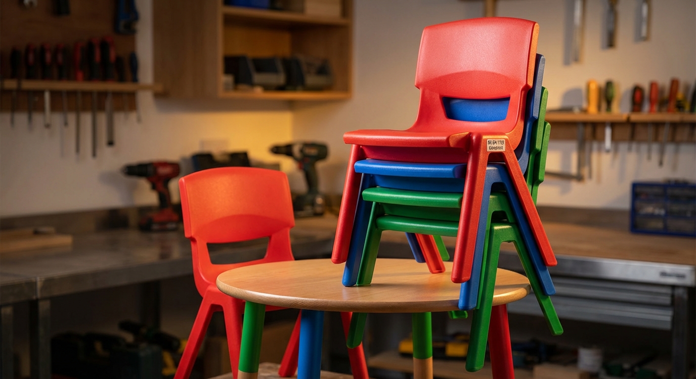 BS EN 1729 compliant furniture - durable nursery chairs and tables