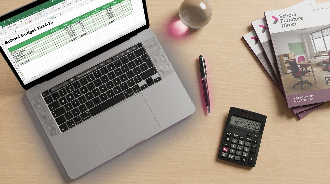 School furniture budget planning spreadsheet and tools