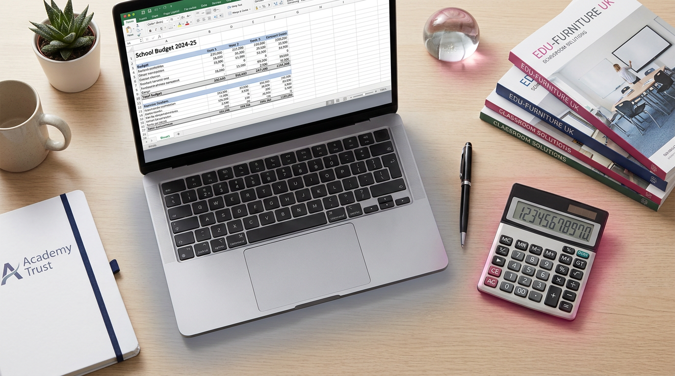 School furniture budget planning spreadsheet and tools