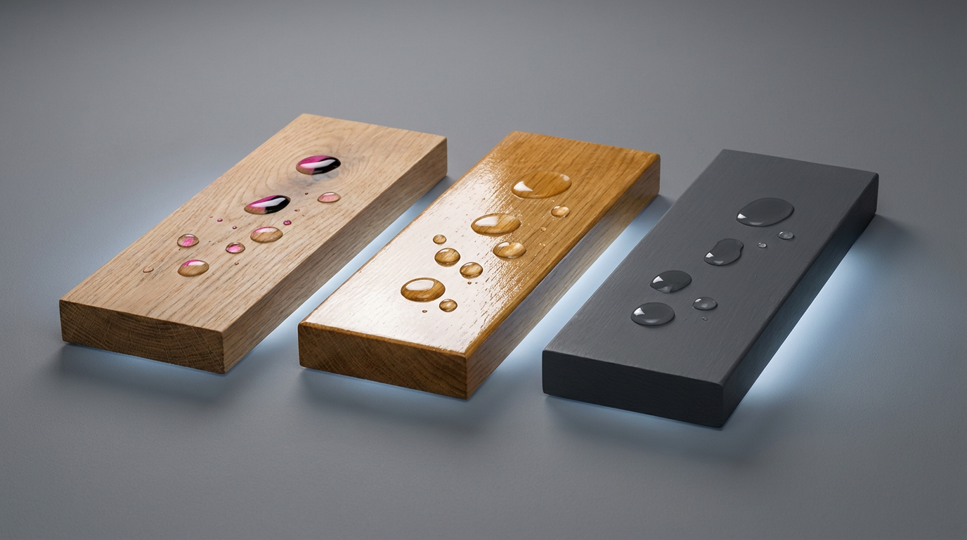 Outdoor wood furniture treatments - oil, varnish, paint comparison